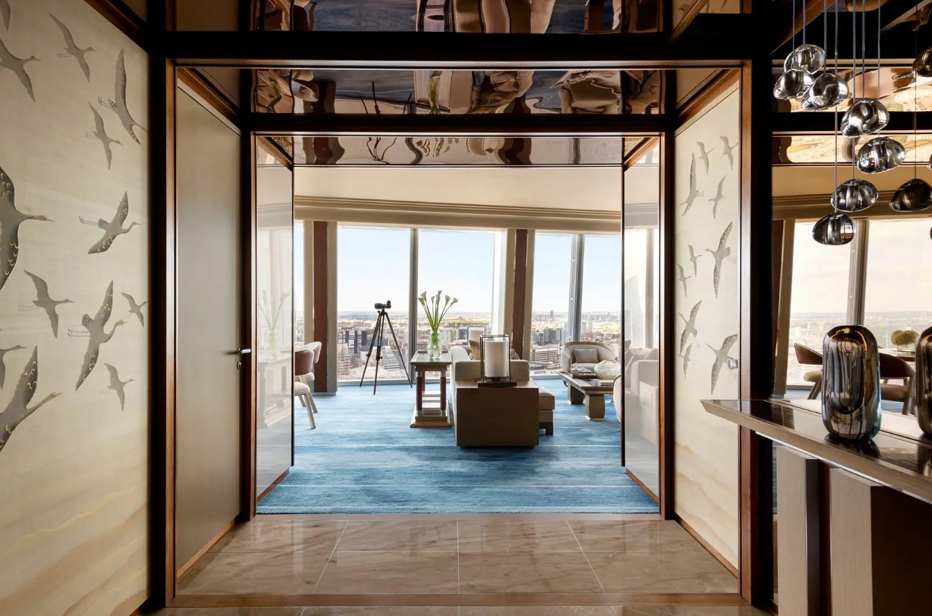 Shangri-La at The Shard, Bedroom