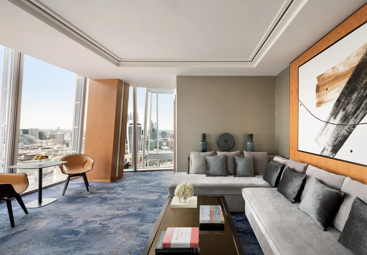 Shangri-La at The Shard, Bedroom