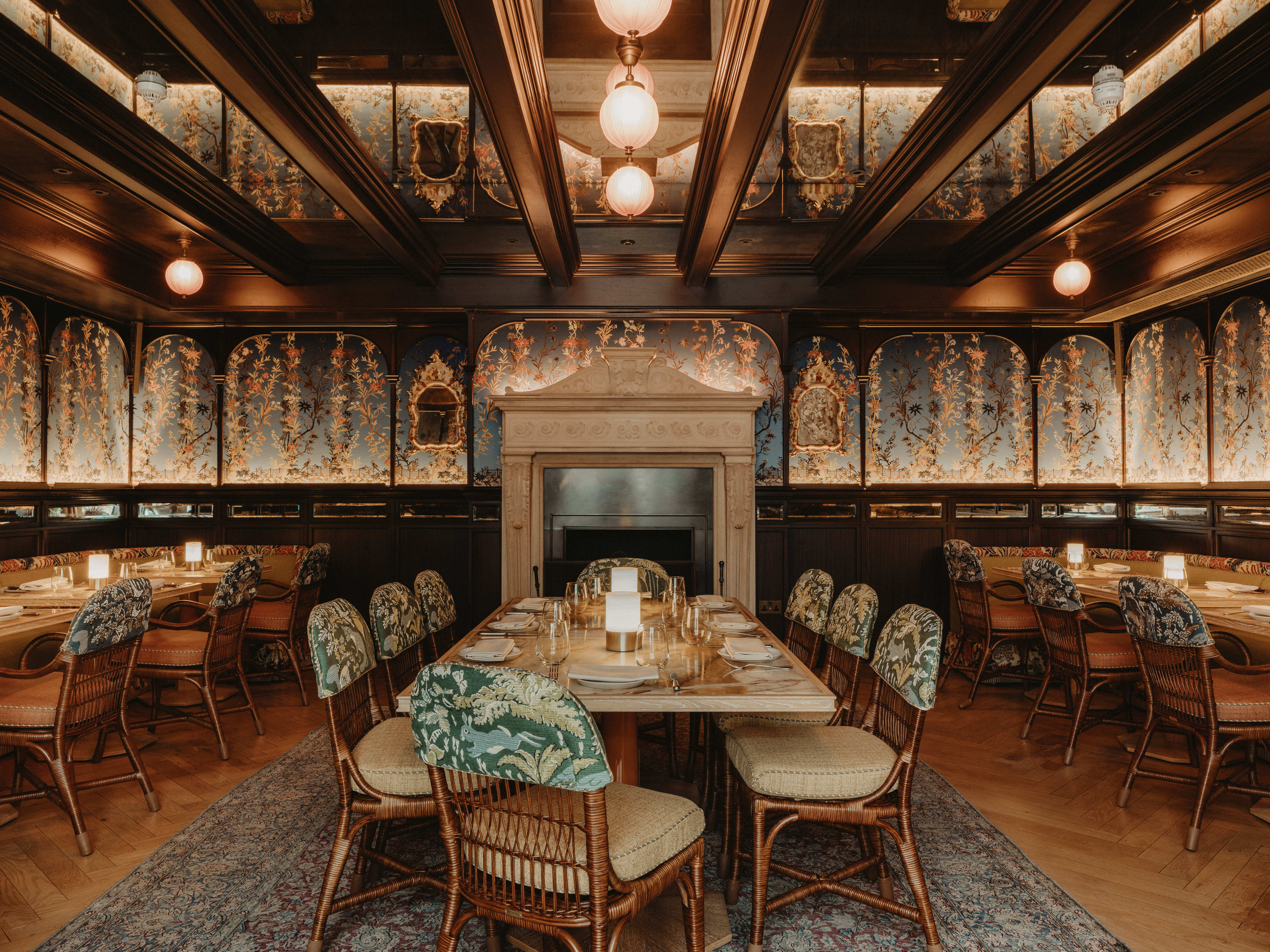 NoMad London, Fireplace Room