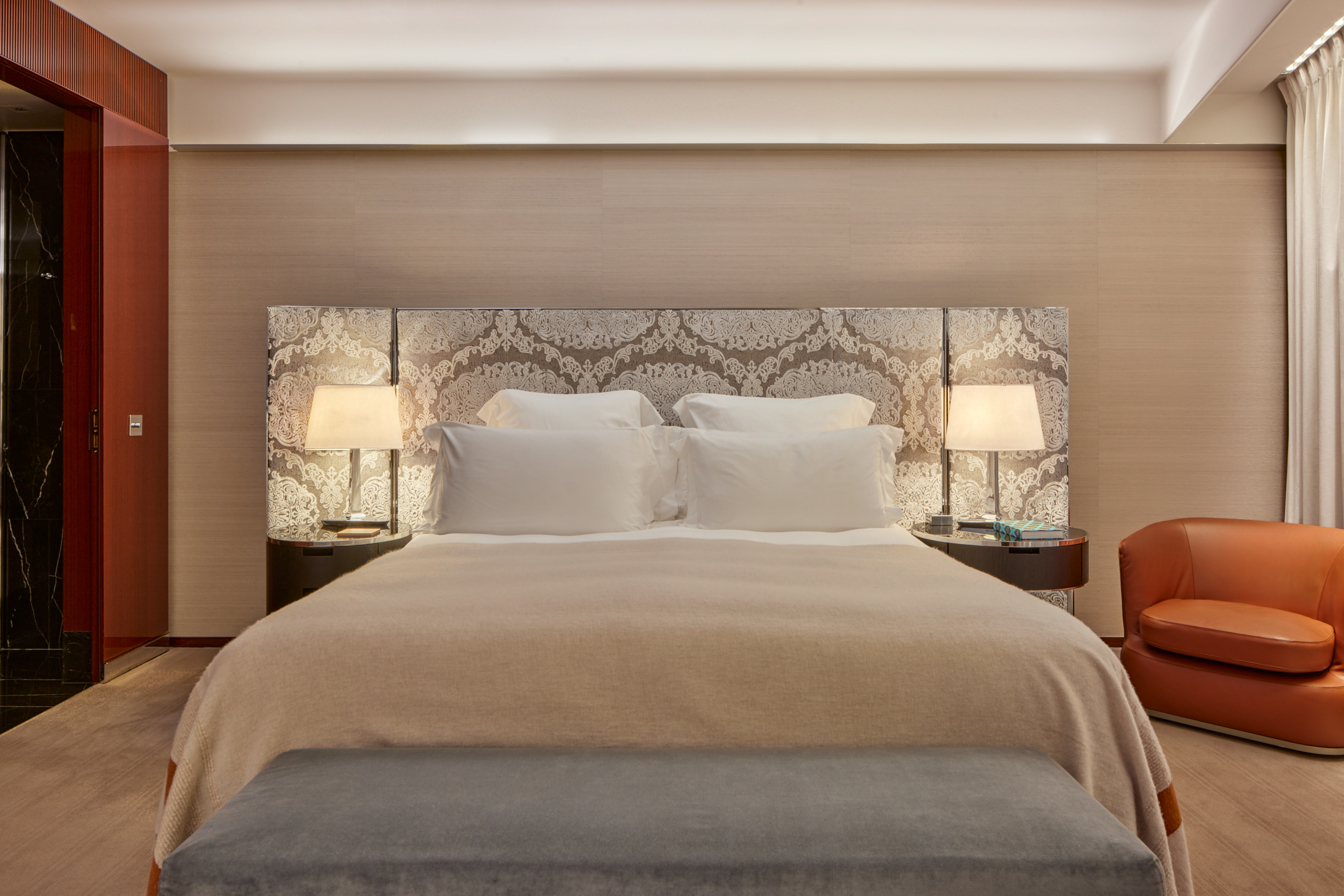 Bulgari Hotel, Bedroom