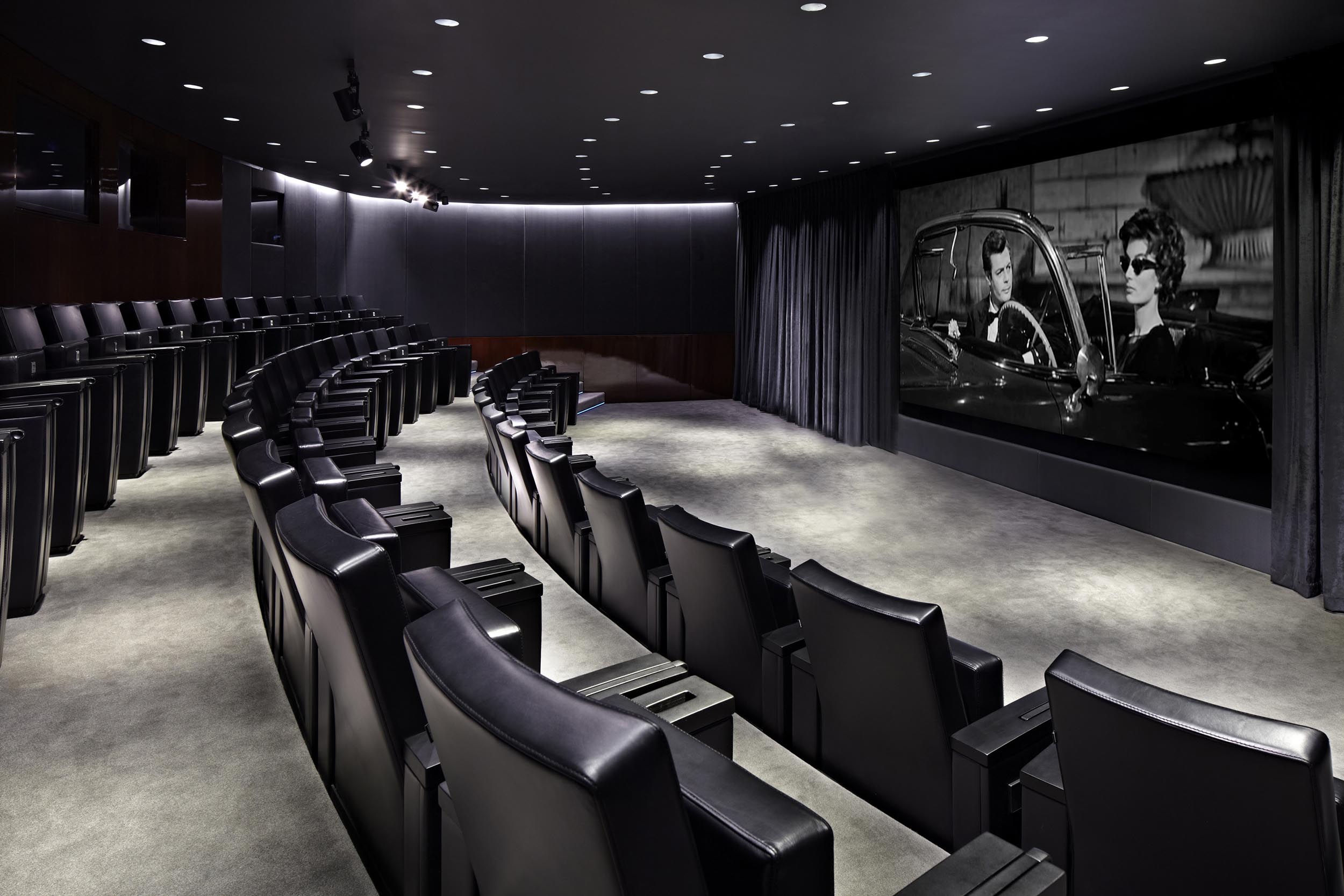 Bulgari Hotel, Private Cinema