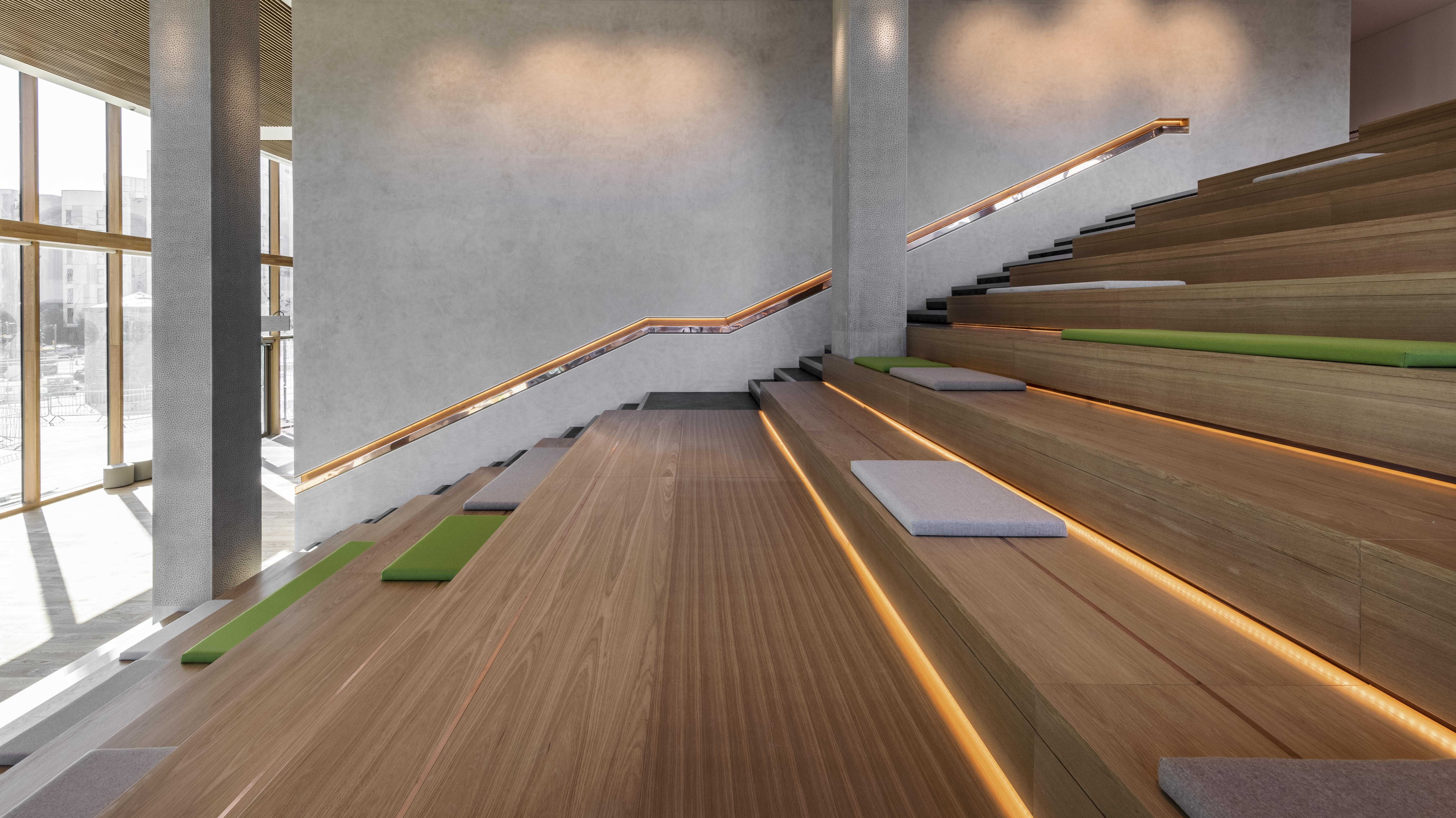 Spaces at The Spine, The Steps