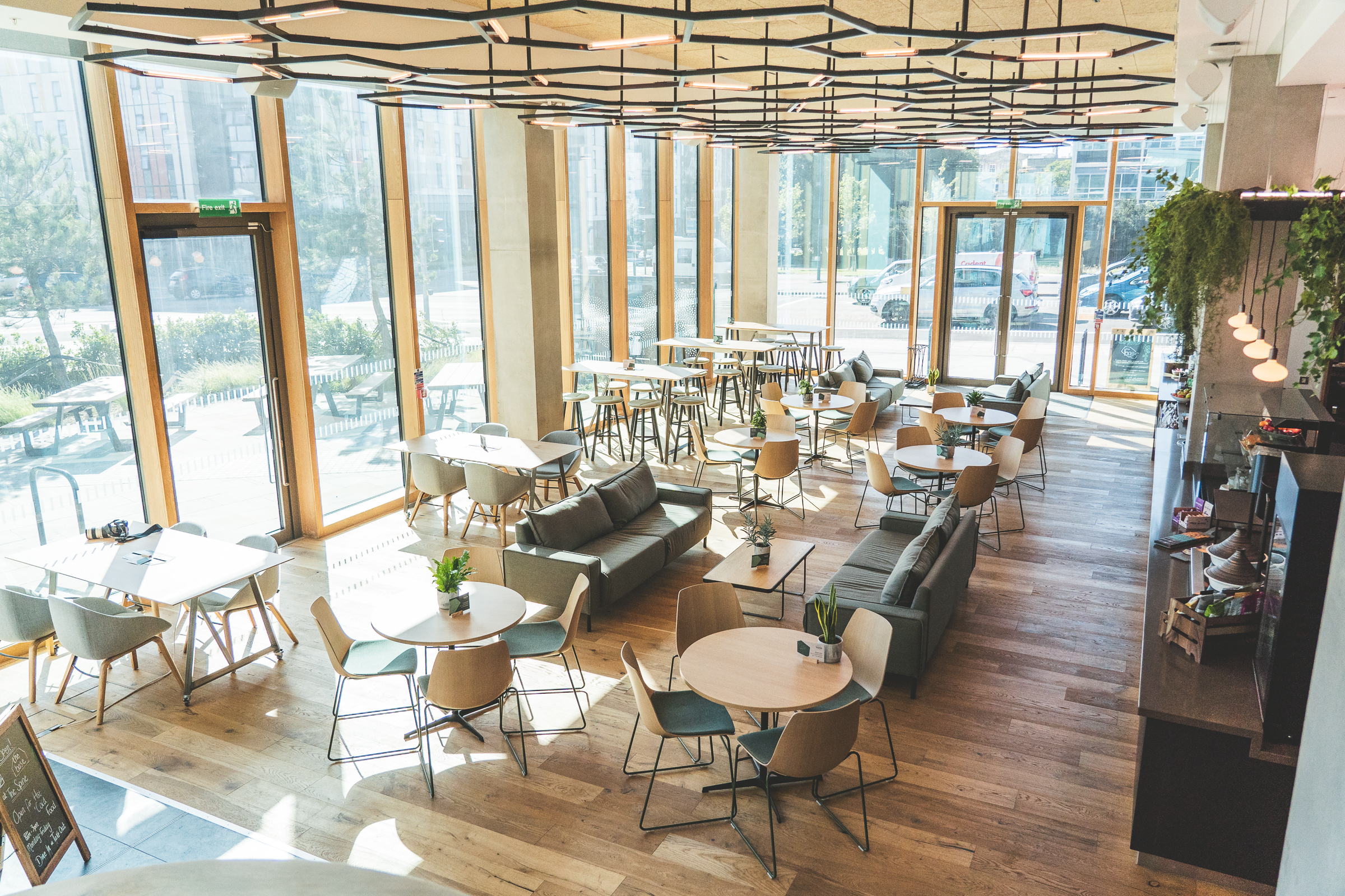 Spaces at The Spine, Dining / restaurant