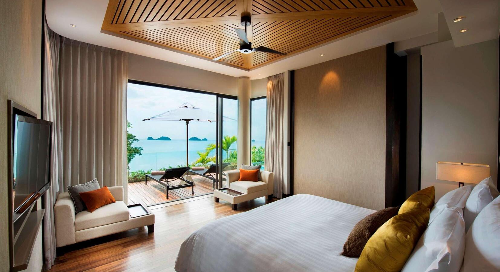 Conrad Koh Samui, Bedroom