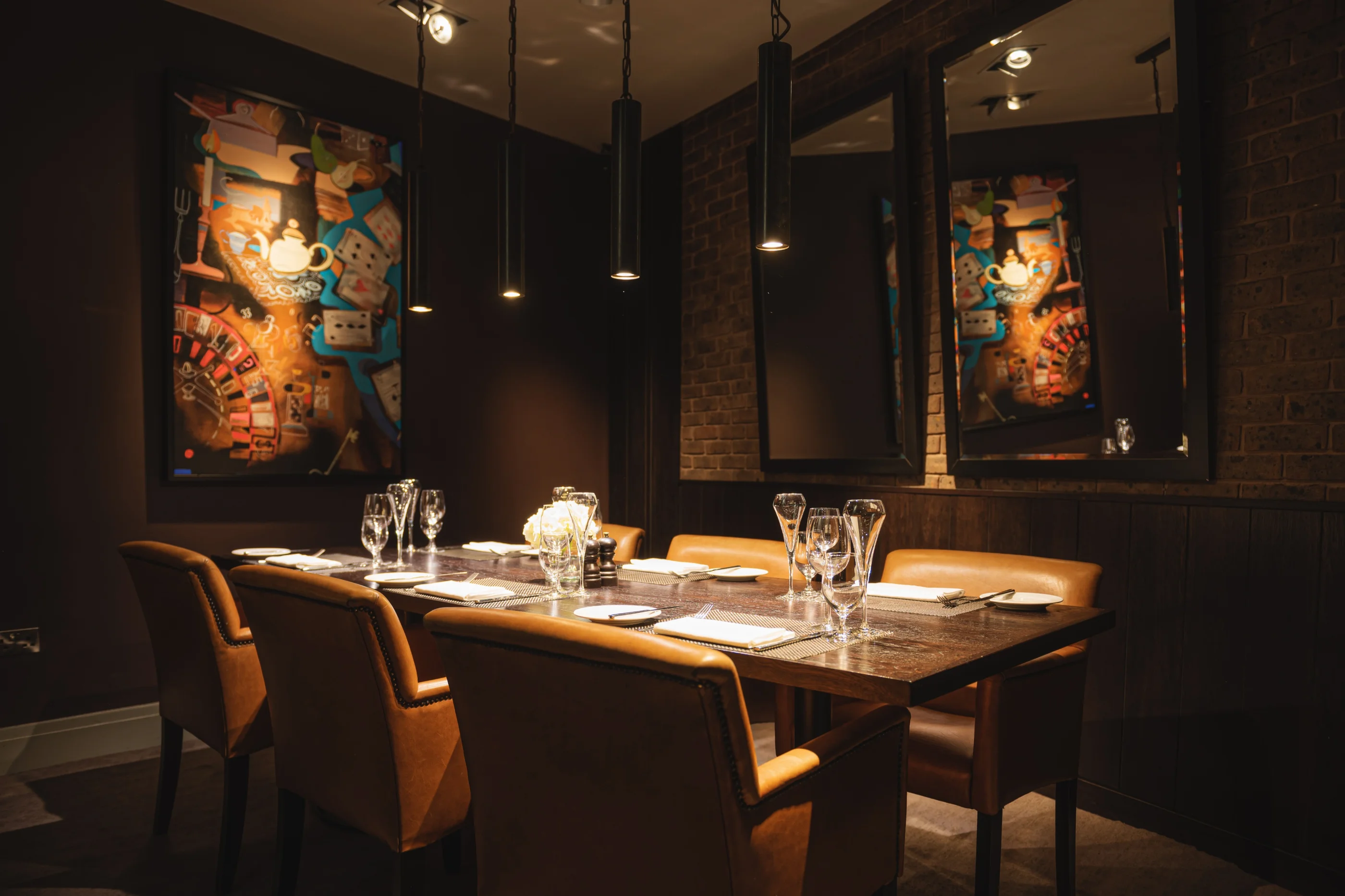 Dakota Leeds, LARGE PRIVATE DINING ROOM