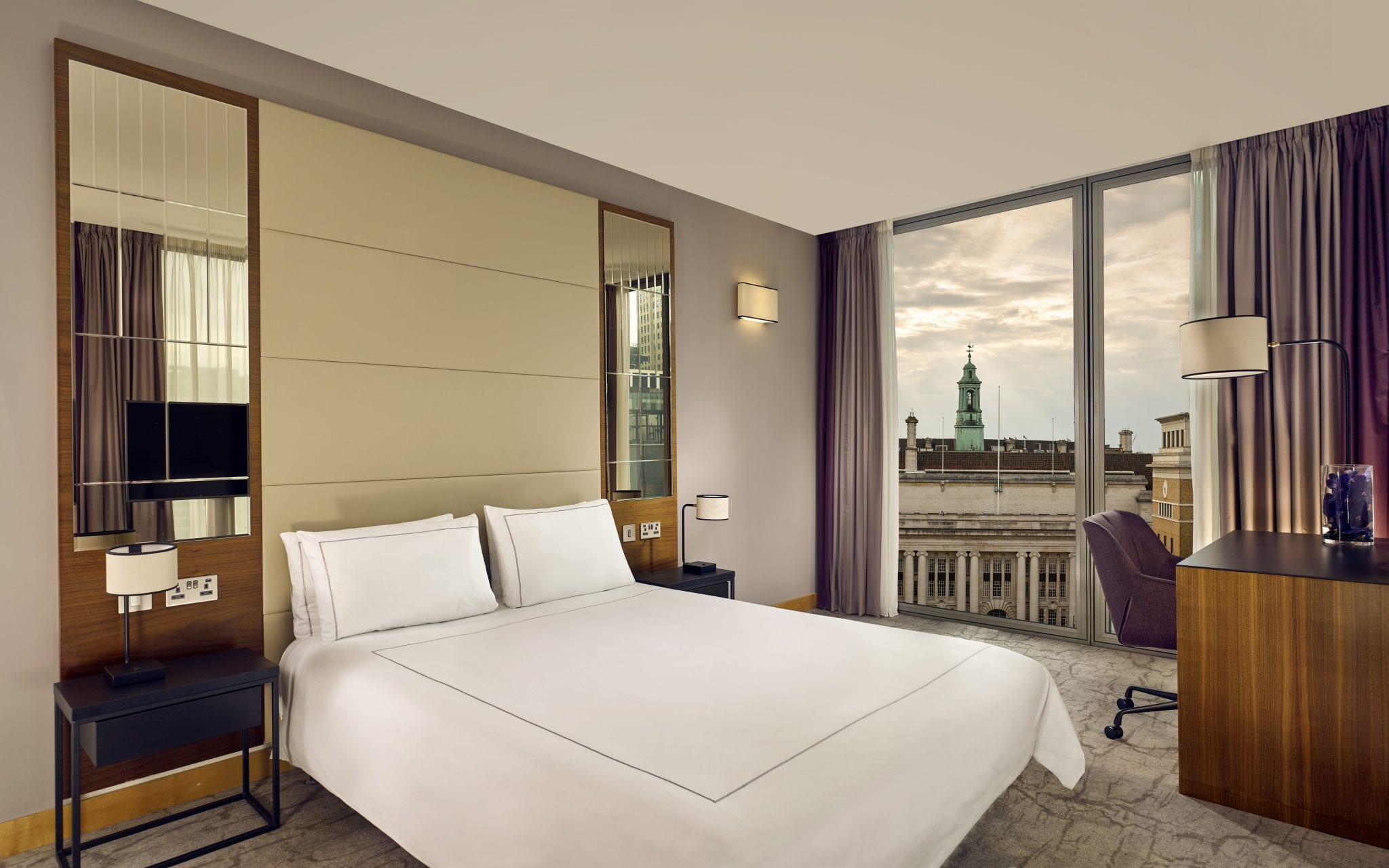 Park Plaza County Hall London, Bedroom