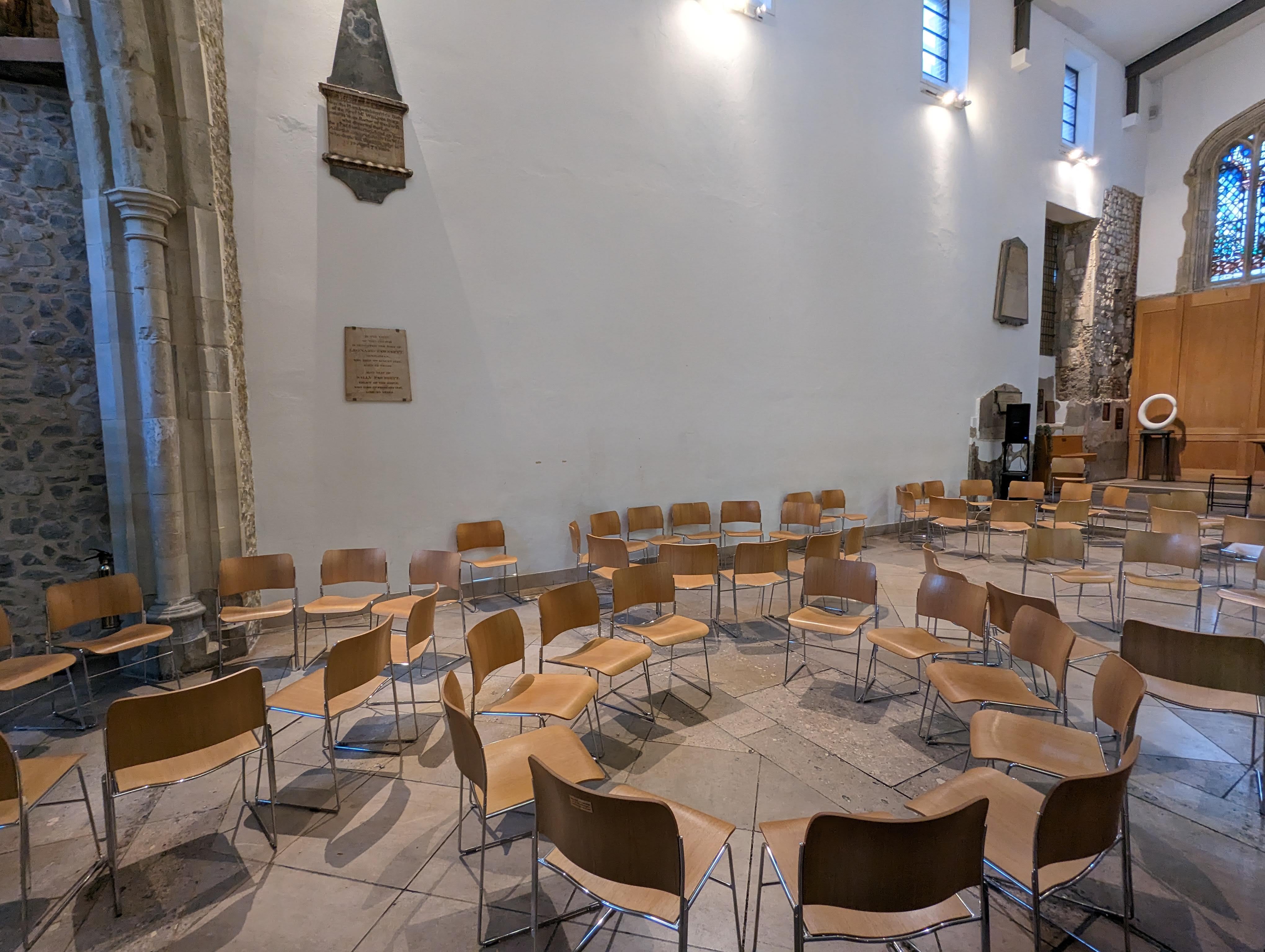 St Ethelburga's Centre, Nave