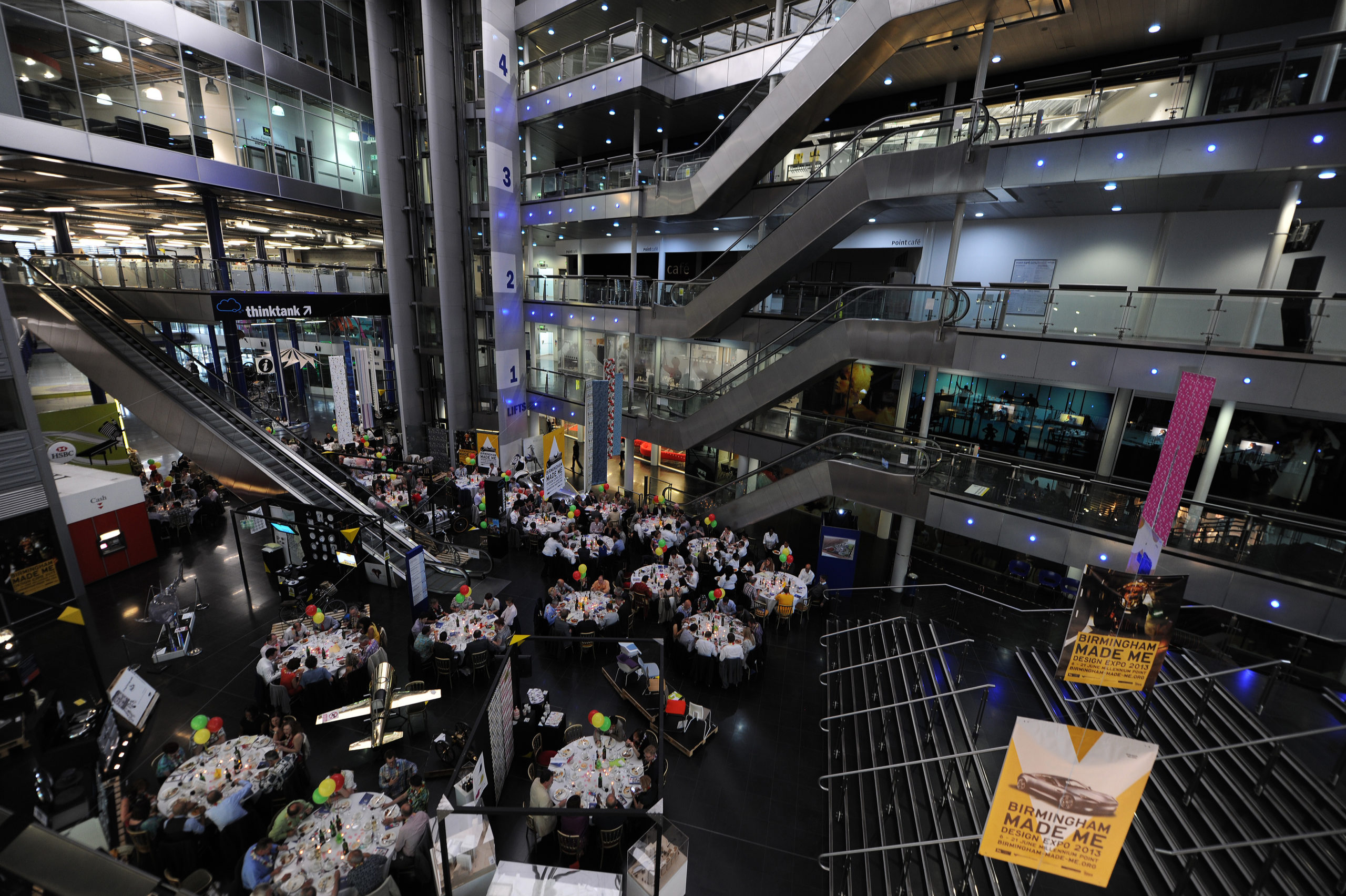 Millennium Point, Atrium (January – October)