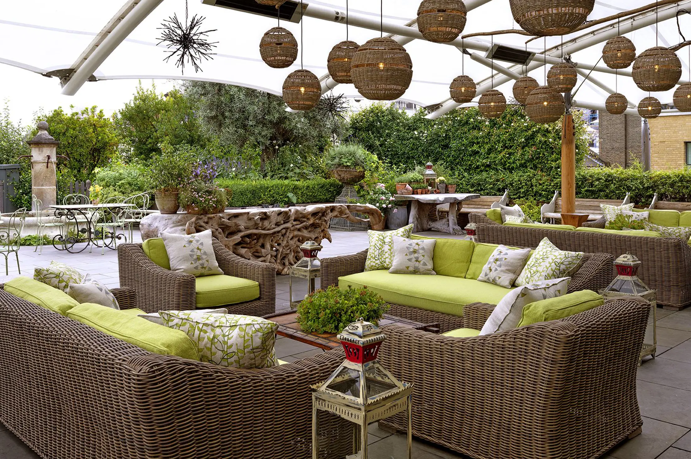 Ham Yard Hotel, The Roof Terrace