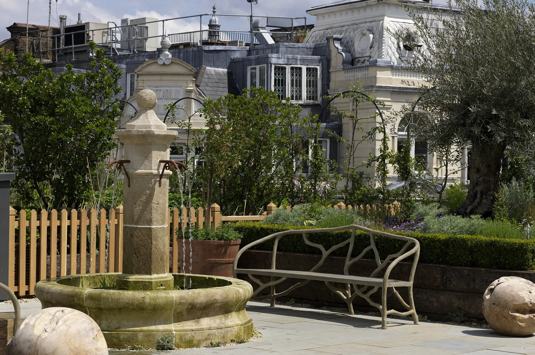 Ham Yard Hotel, The Roof Terrace