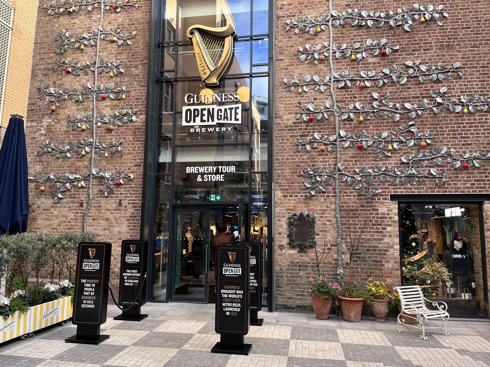Guinness Open Gate Brewery London