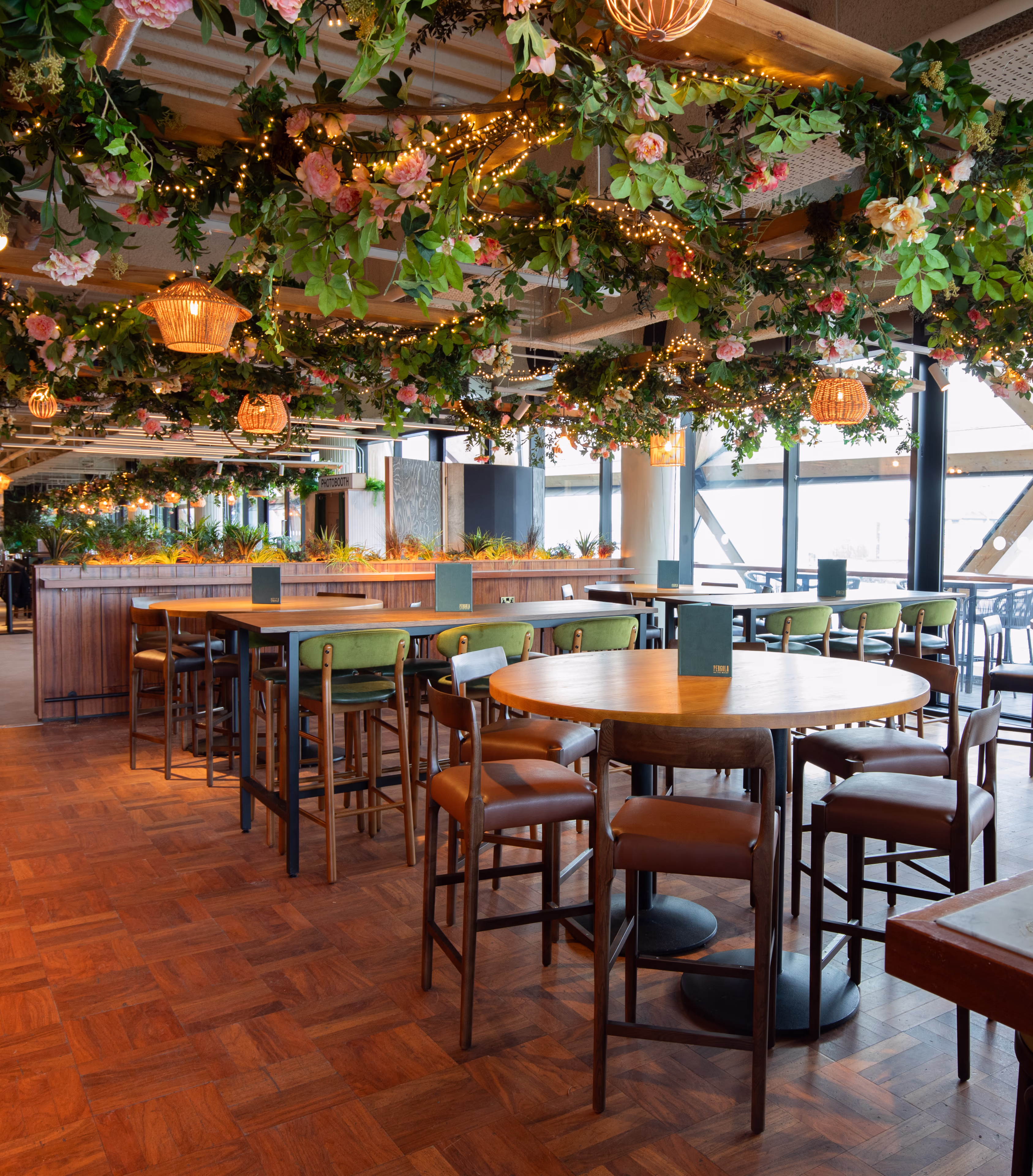 Pergola on the Wharf