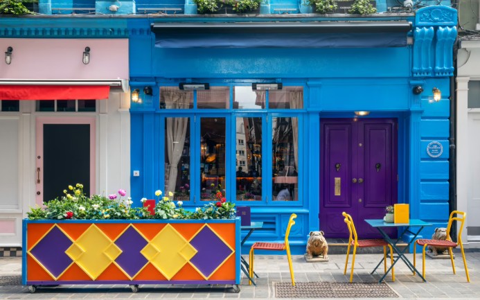 The Little Violet Door